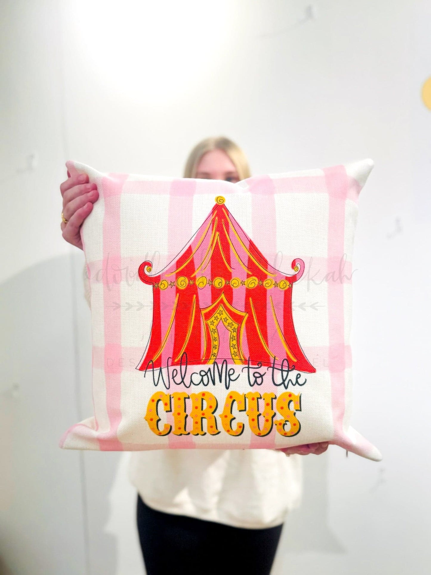 Welcome to the Circus Pillow - Pillow