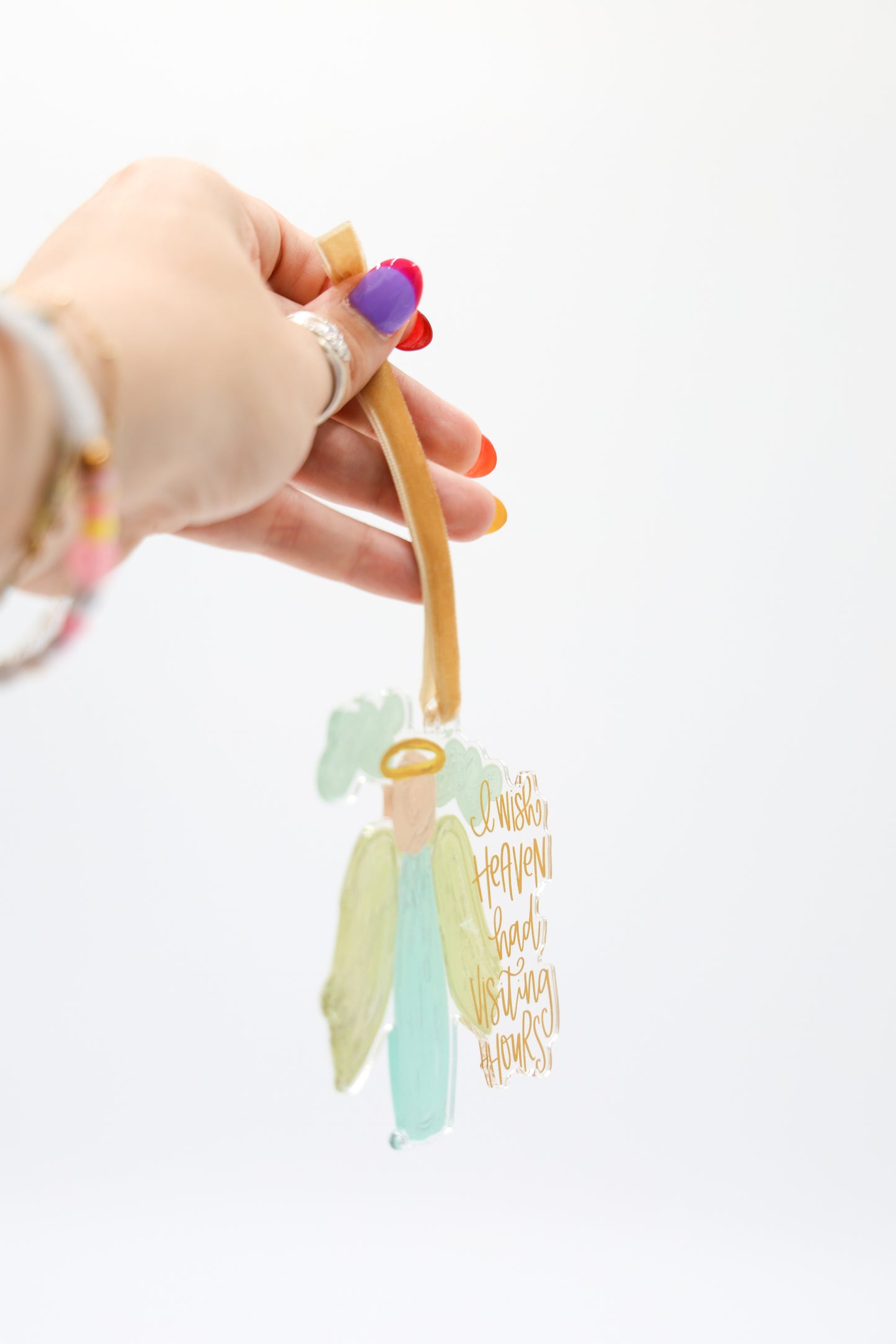 I wish Heaven had Visiting Hours Acrylic Ornament