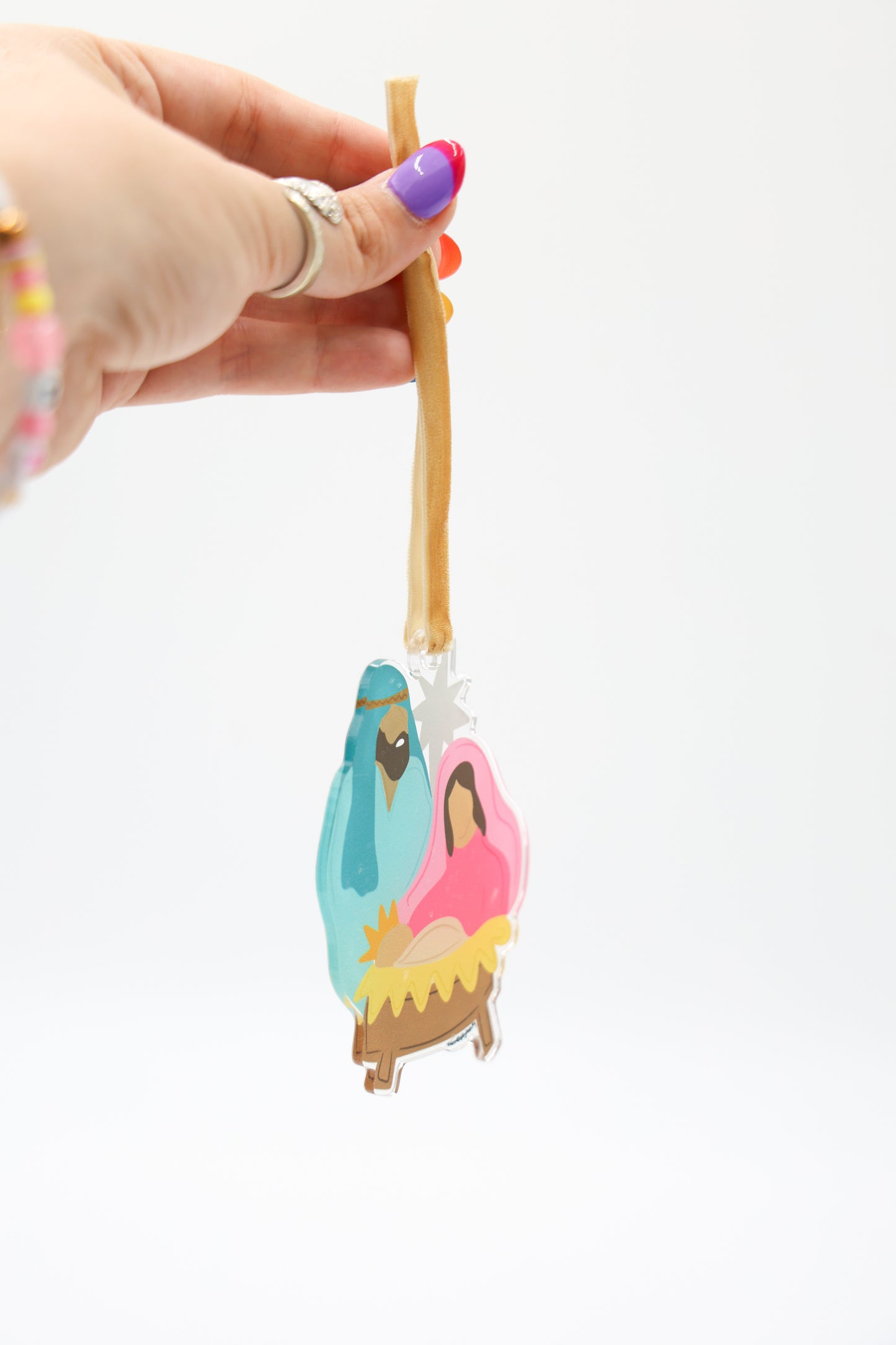 Mary and Joseph Acrylic Ornament