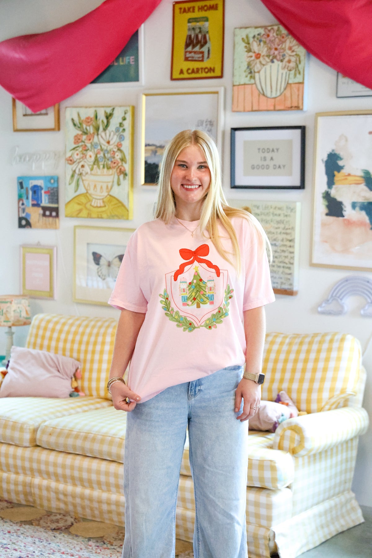 Nutcracker Crest Blossom Tee