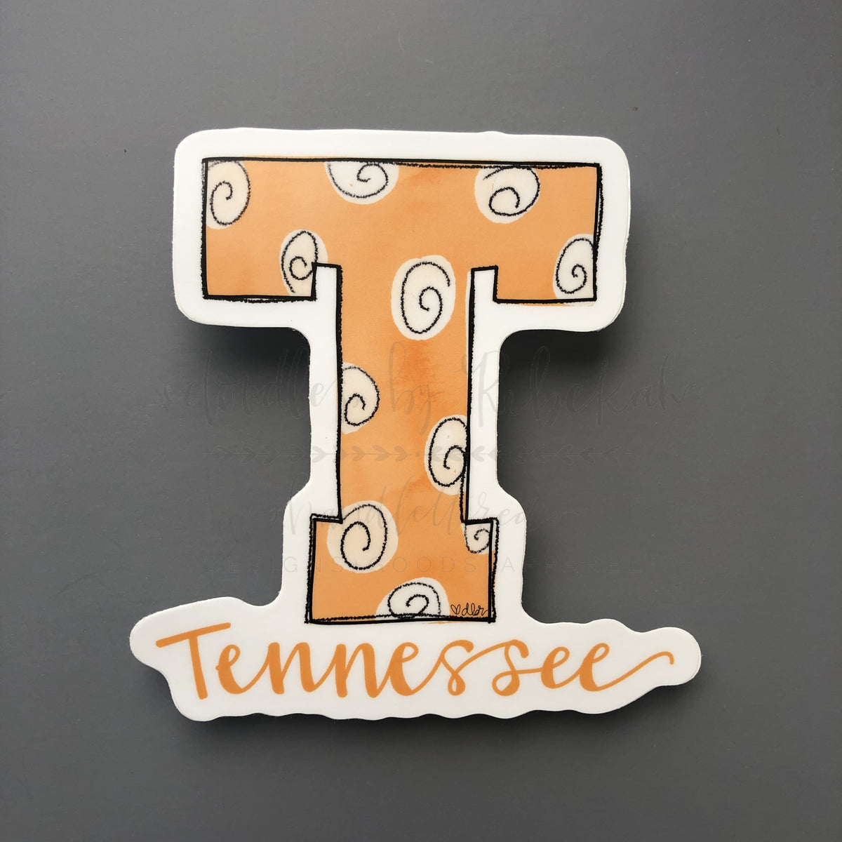 Tennessee T Sticker - Sticker