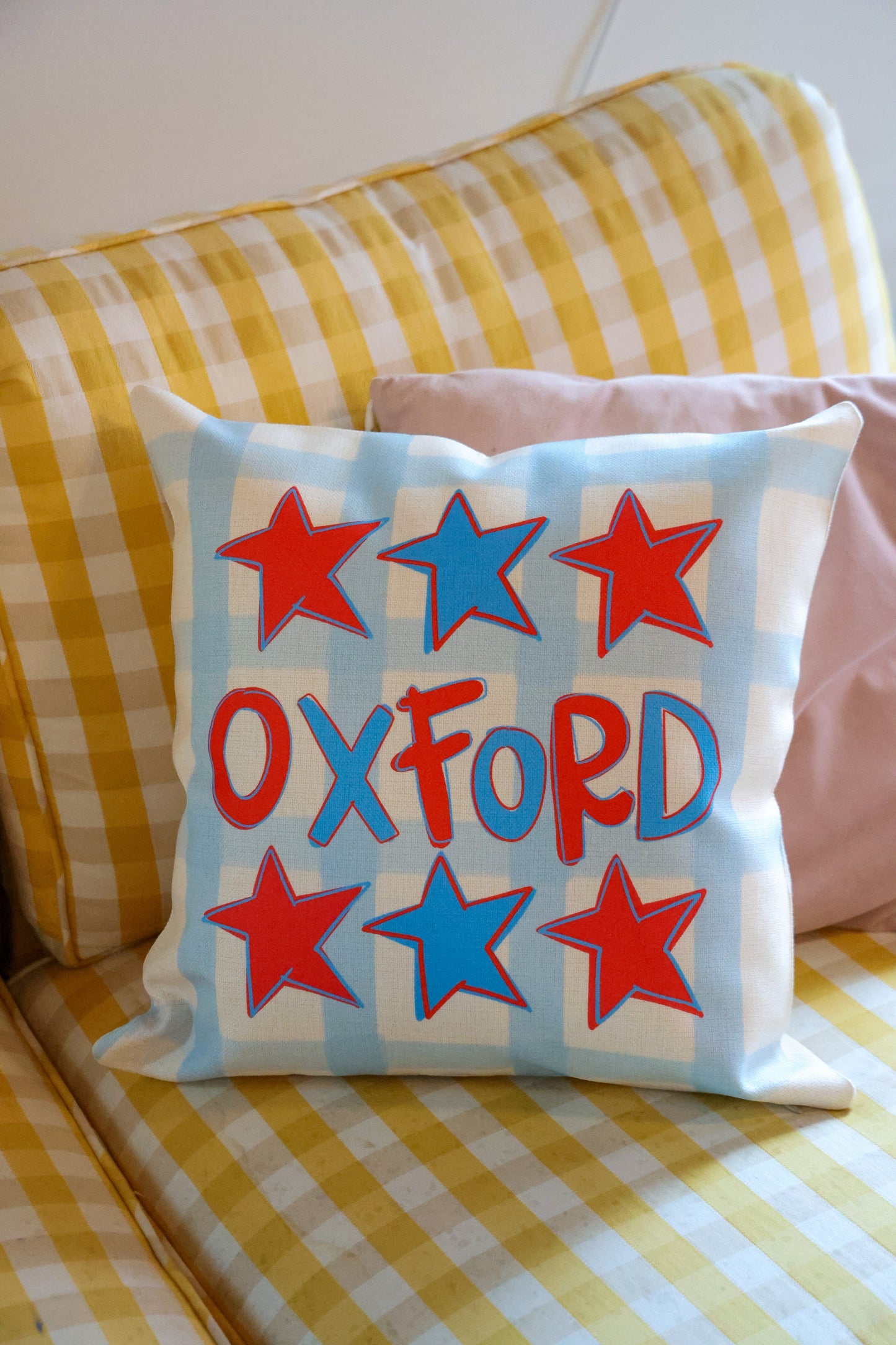 School Team Stars Custom School Pillow