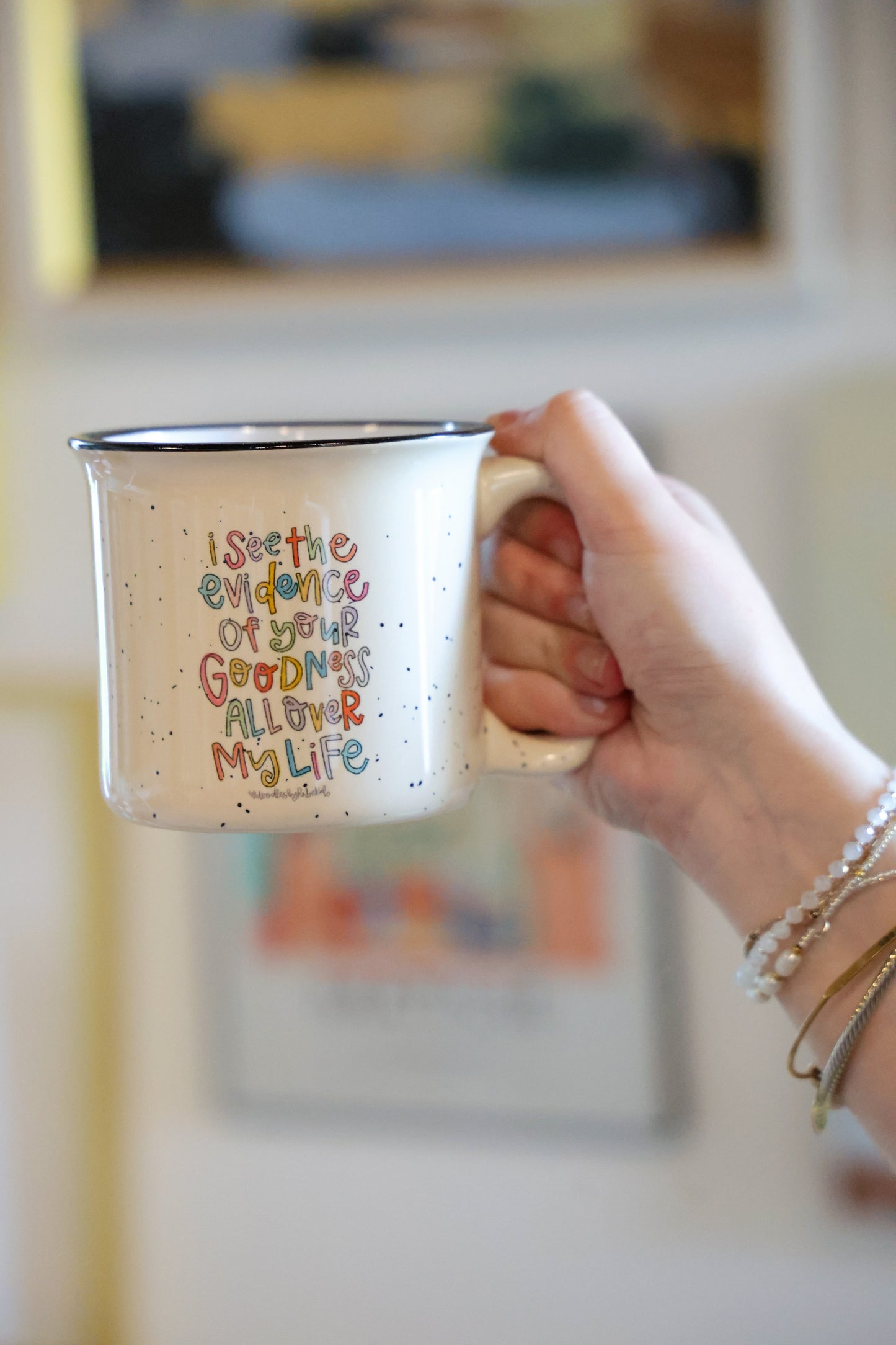 I See the Evidence of Your Goodness Mug