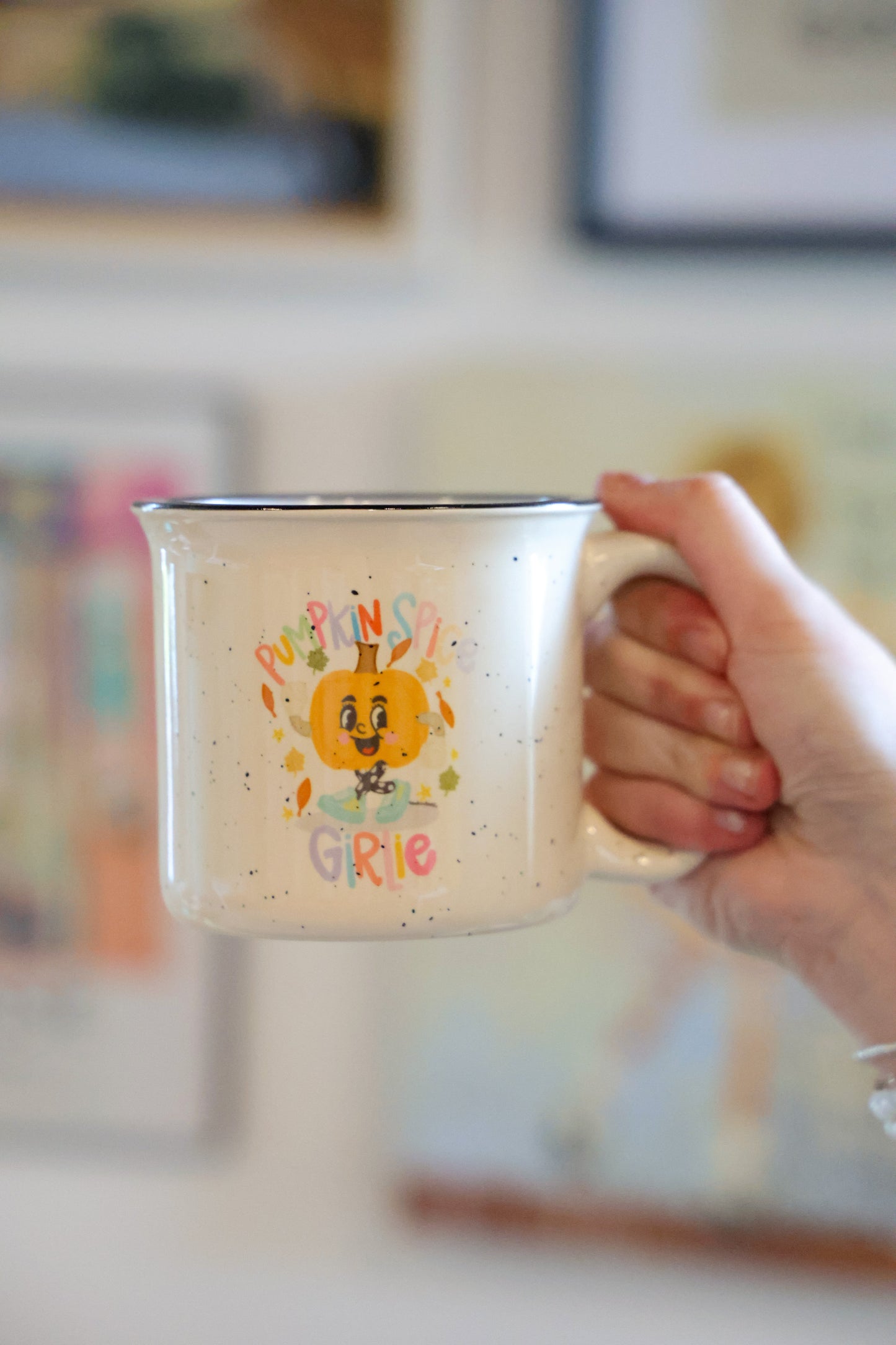Pumpkin Spice Girlie Mug
