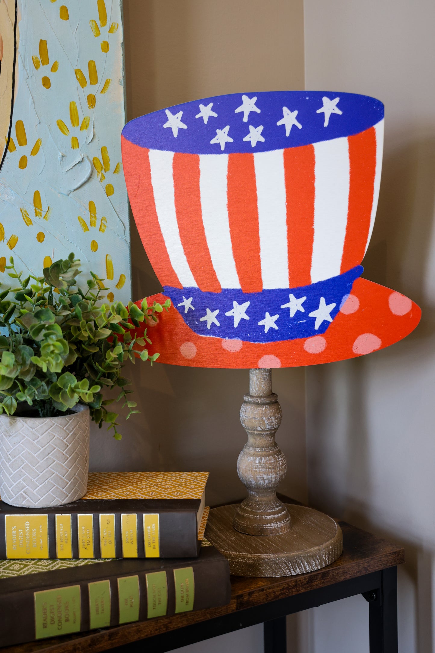 Patriotic Hat Topper