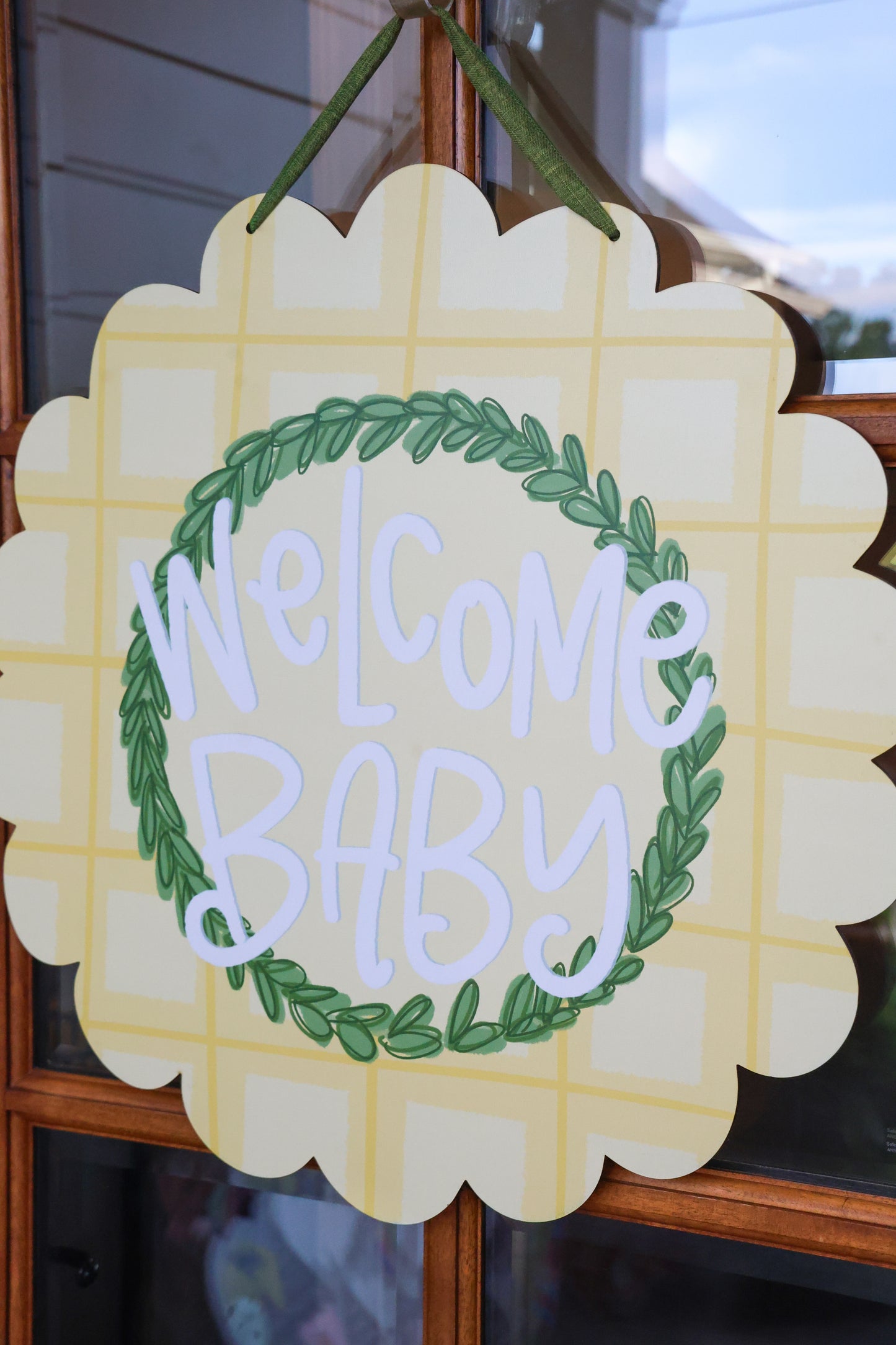 Welcome Baby Doorhanger