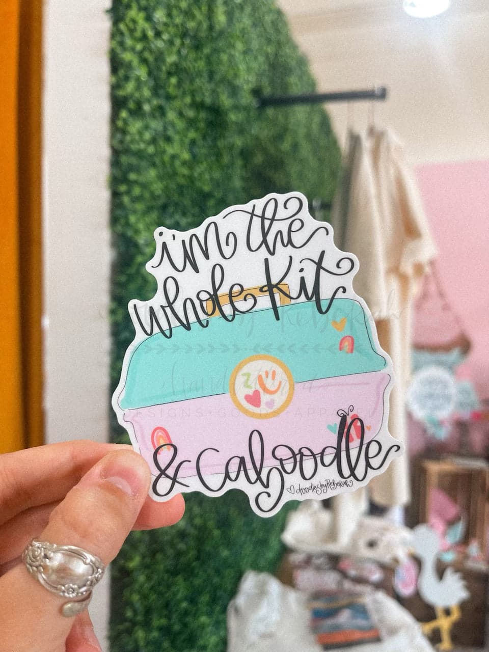 I’m the Whole Kit and Caboodle Sticker - Sticker