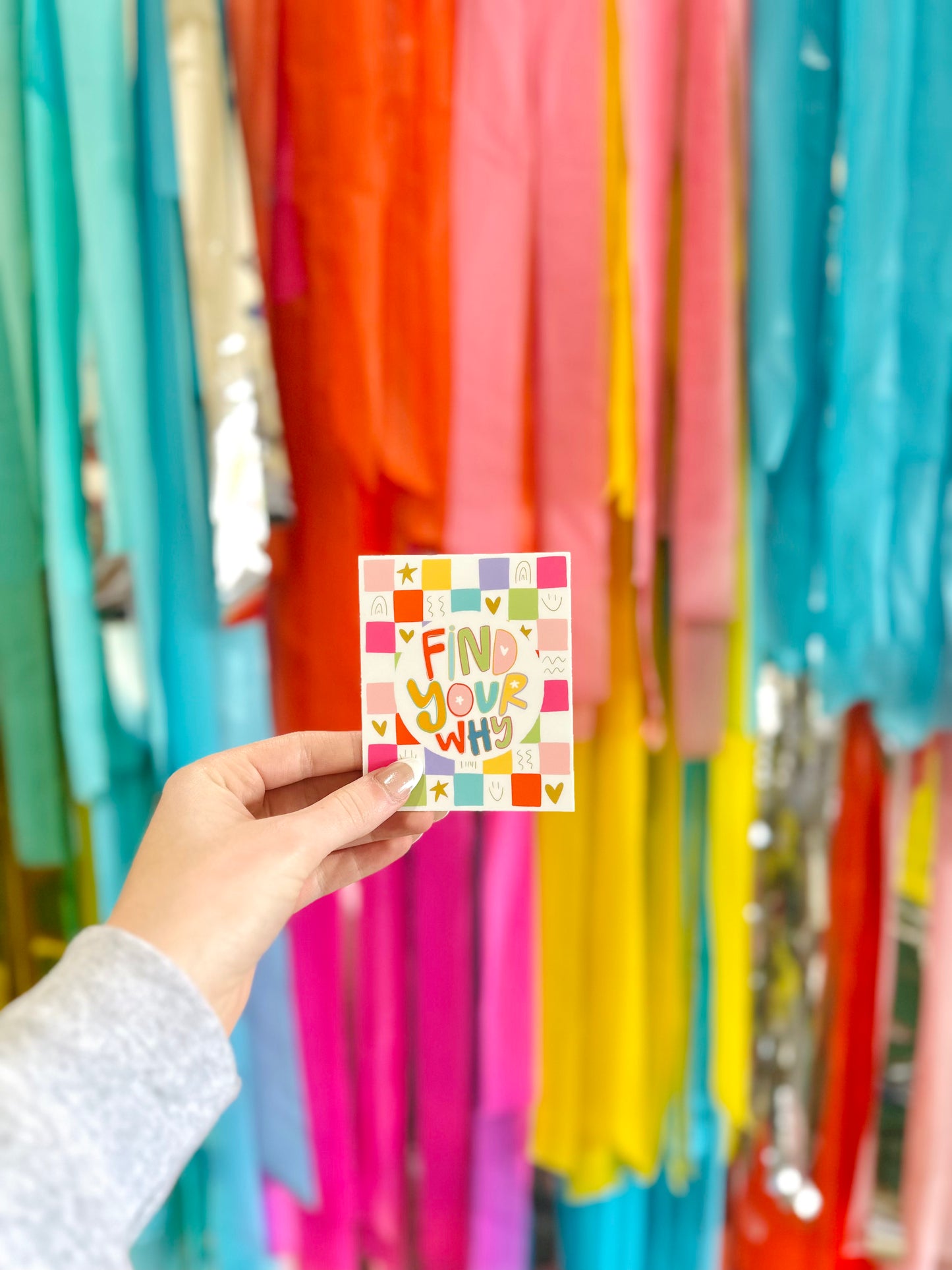 Find Your Why Sticker