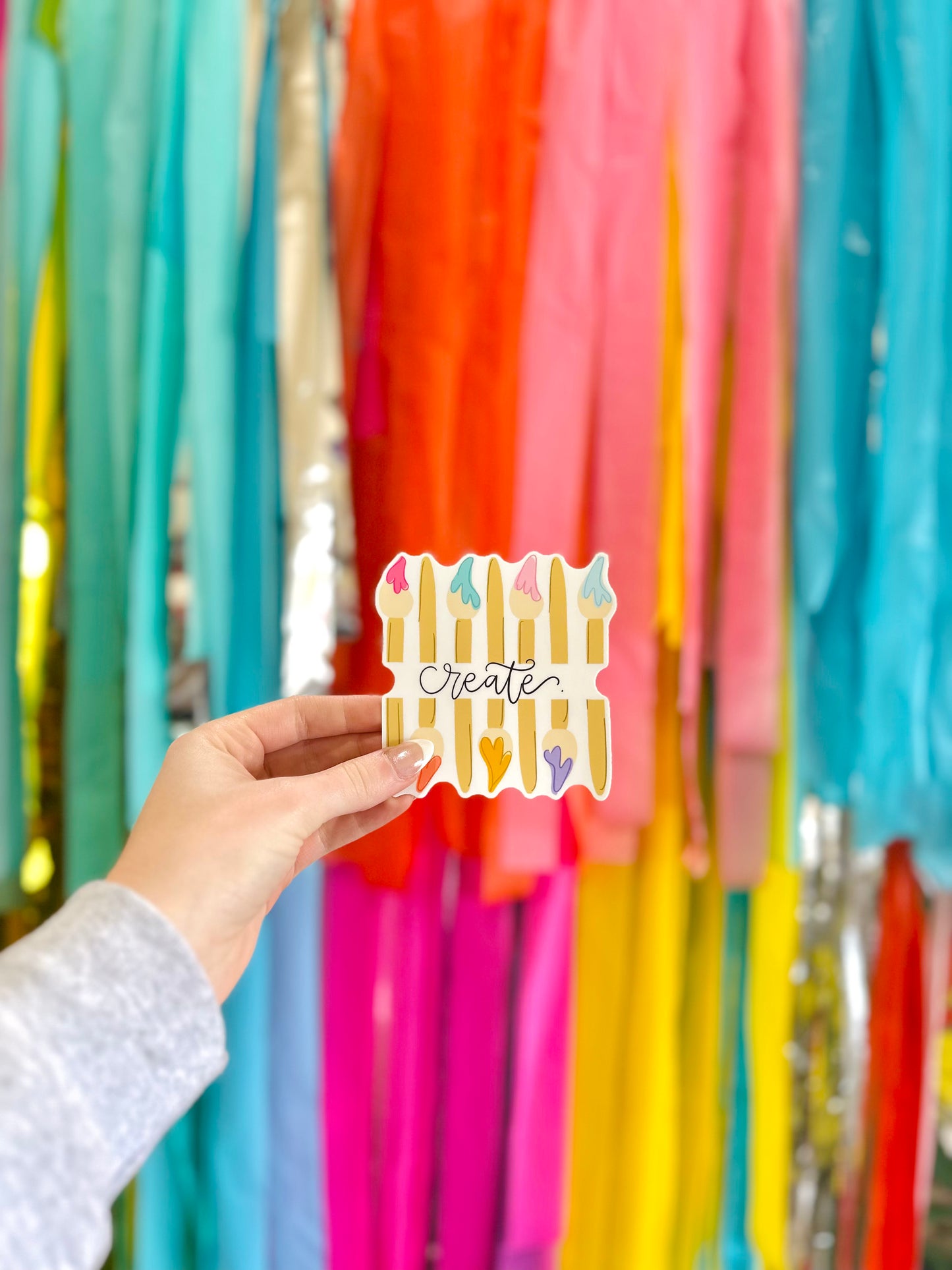 Create Pencils Sticker