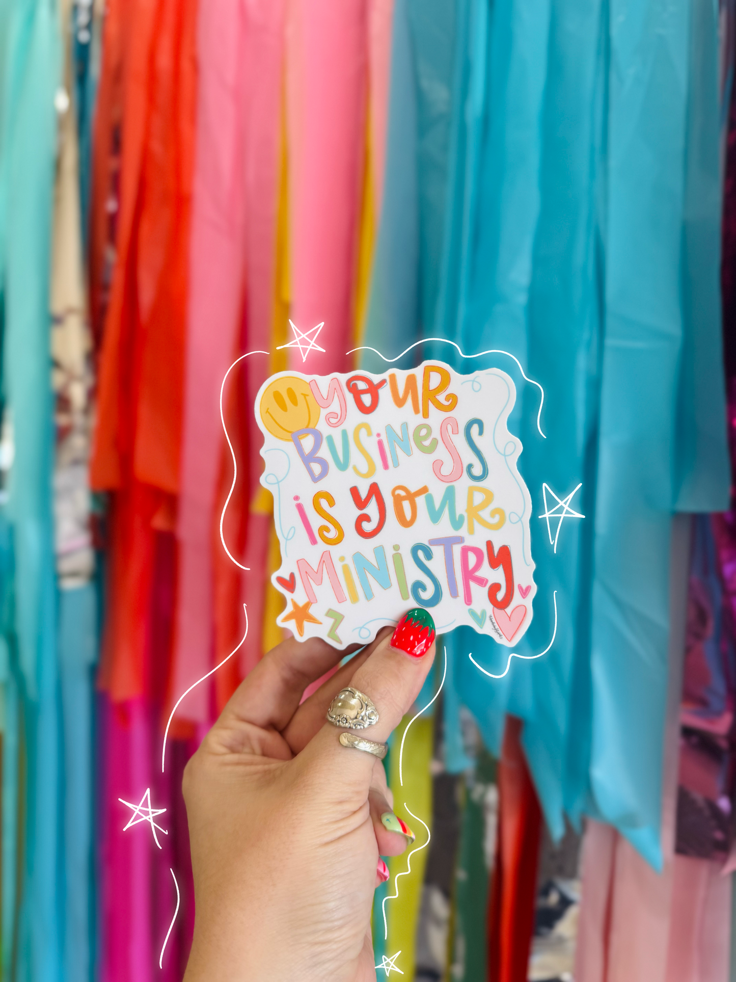 Your Business is Your Ministry Sticker