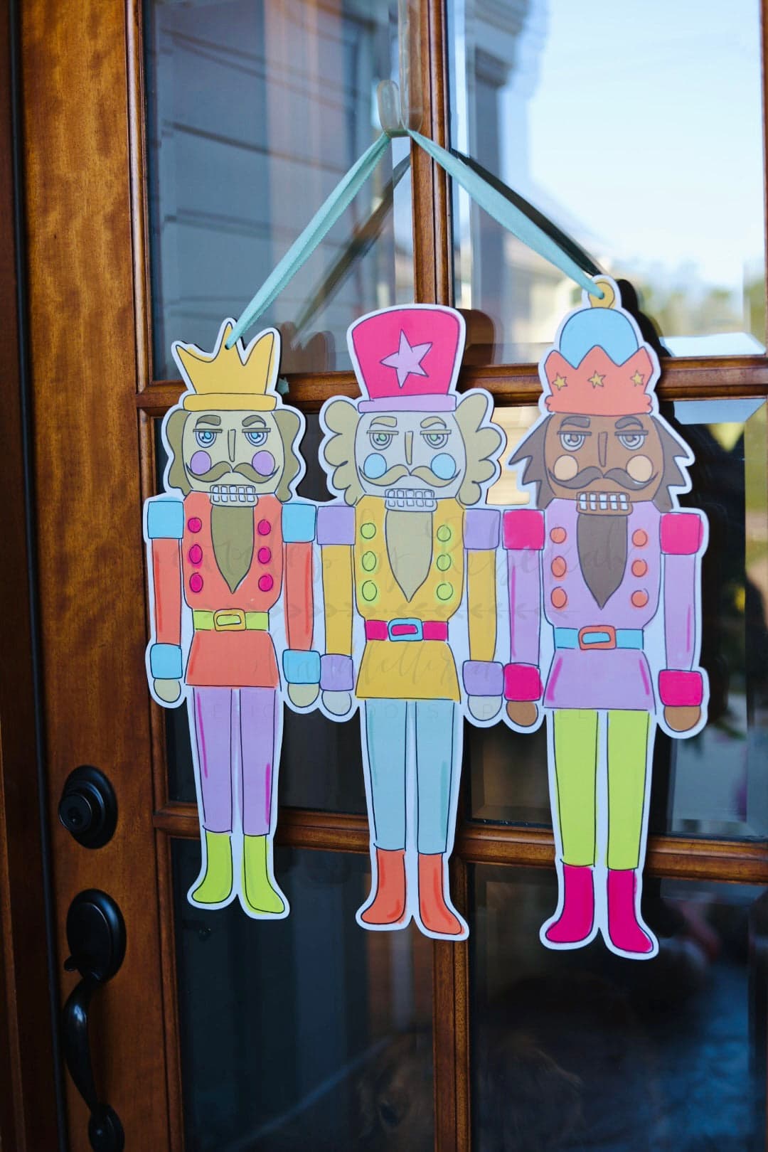 Nutcracker Trio Doorhanger - Topper