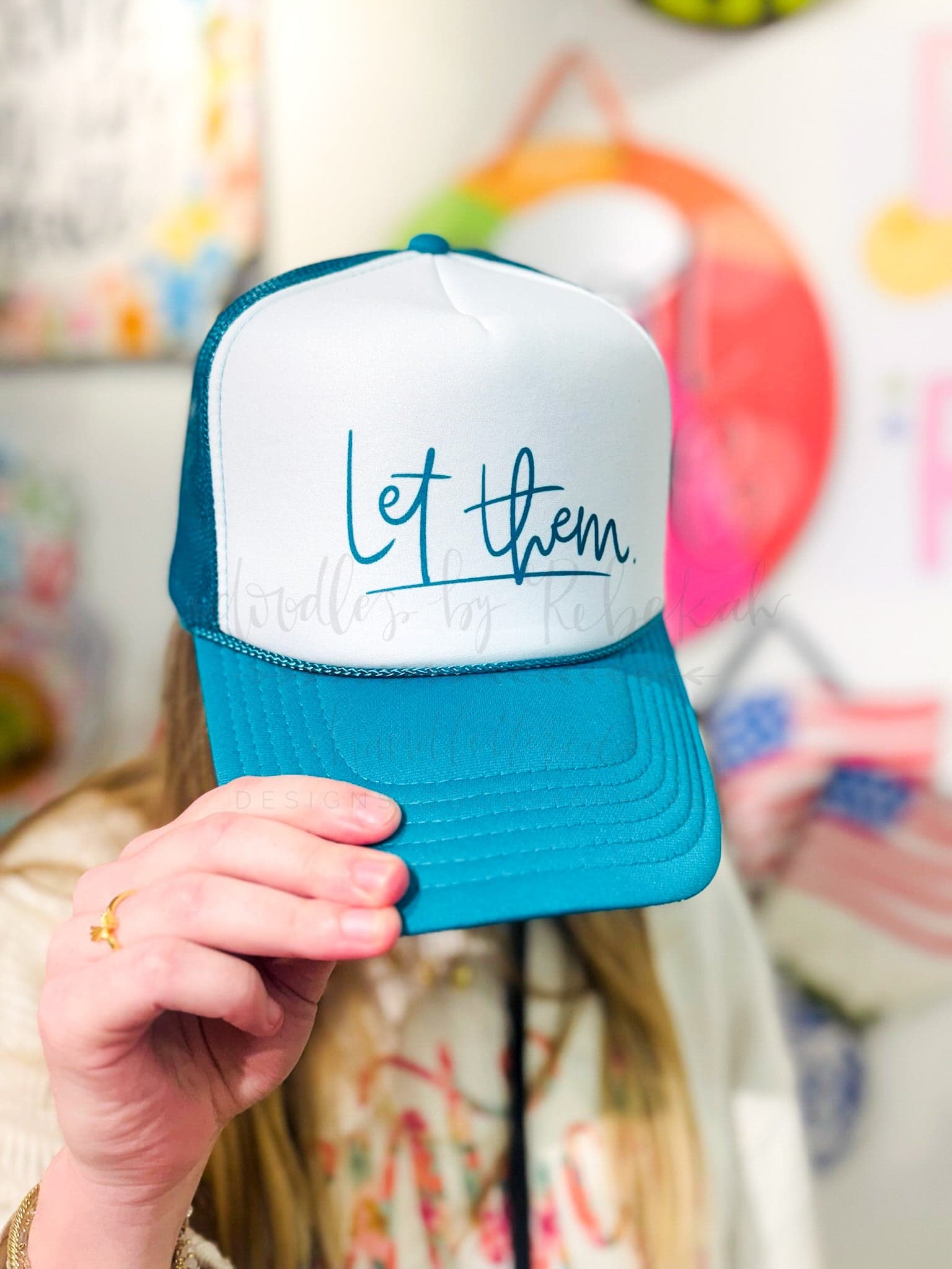 Let Them Trucker Hat