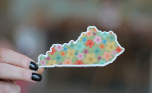 Kentucky Groovy State Sticker - Sticker