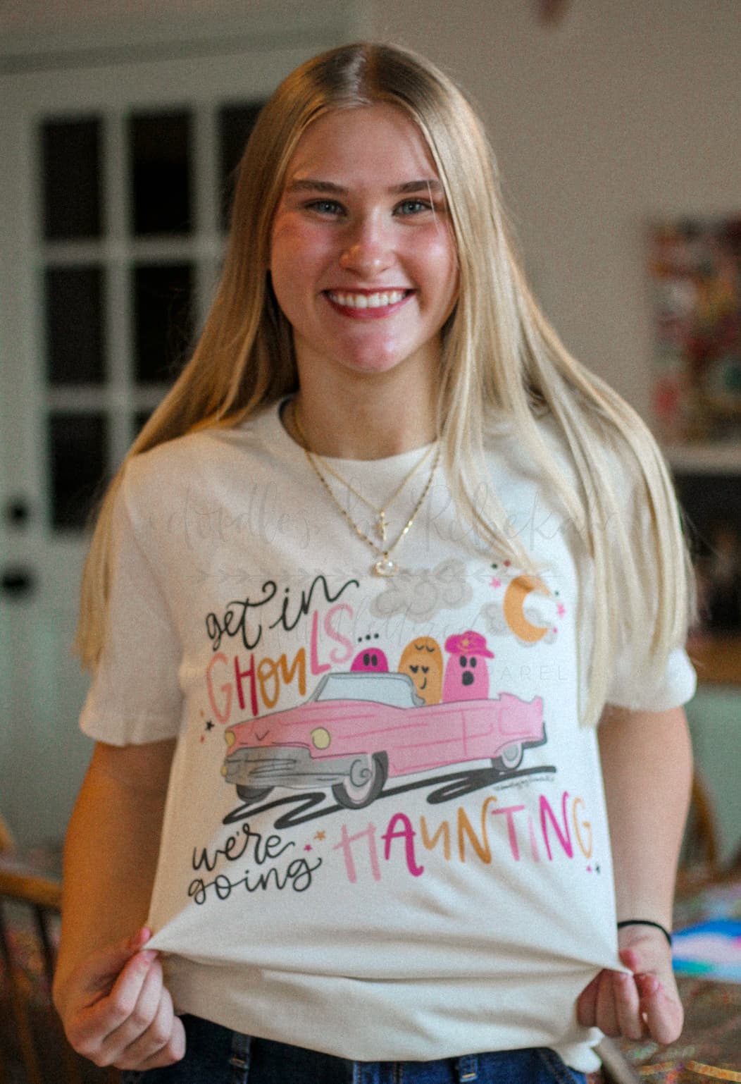 Get in Ghouls We’re Going Haunting Tee & Sweatshirt