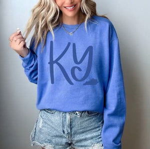 KY Flo Blue Sweatshirt & Tee