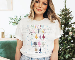 Merry Swiftmas Sweatshirt & Tee - Small / Ivory Tee - Tees