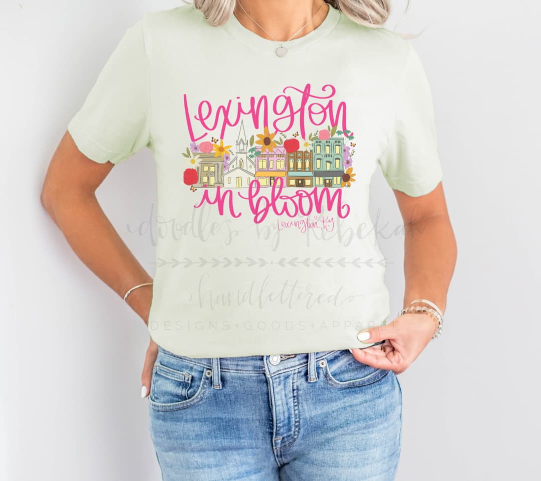 *Your City name* In Bloom Custom Tee - Tees