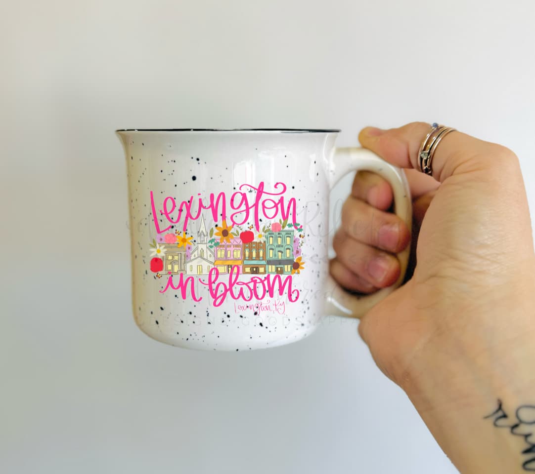 *Your City name* In Bloom Custom Mug - Coffee Mug