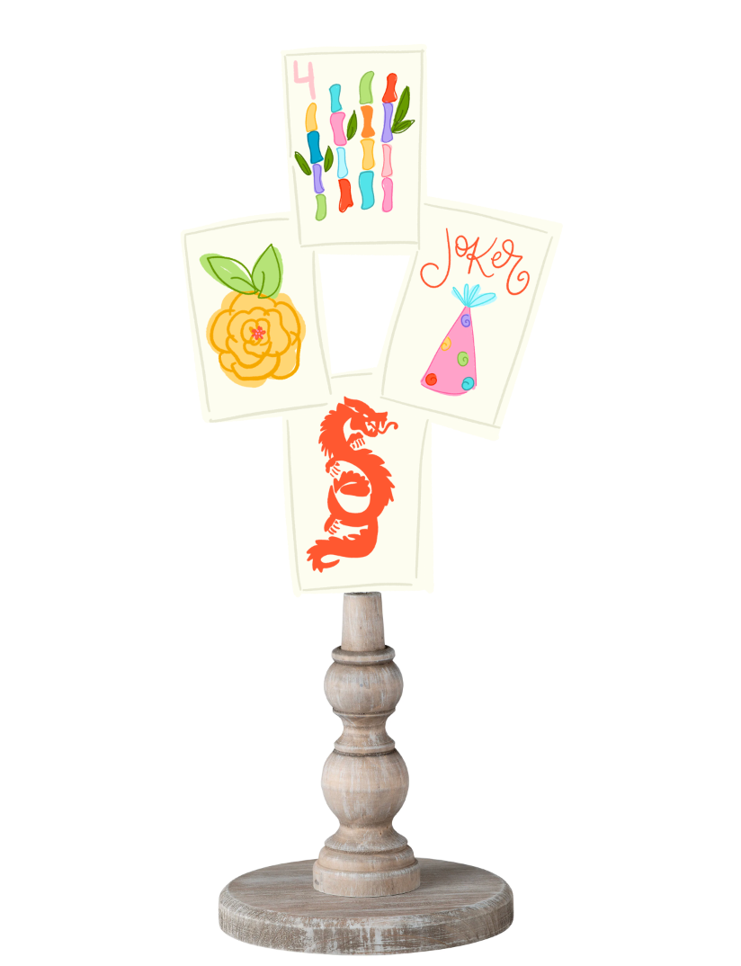 Mahjong Tiles Topper