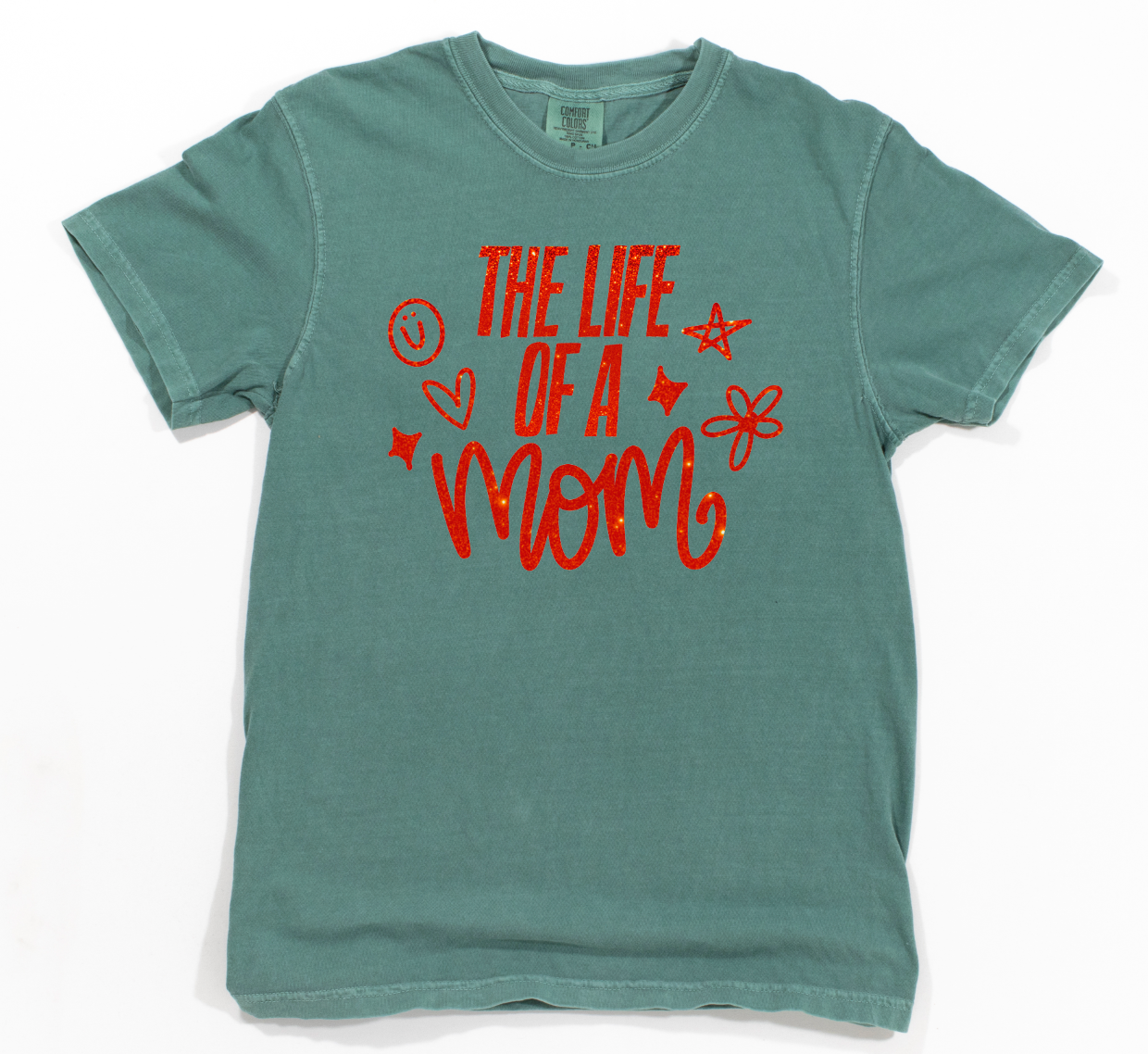 The Life of a *Custom Name* Light Green Tee