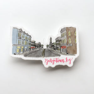 Georgetown Downtown Color Sticker