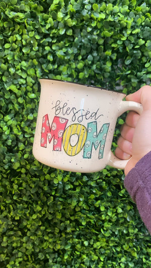 Blessed Mom Mug - Coffee