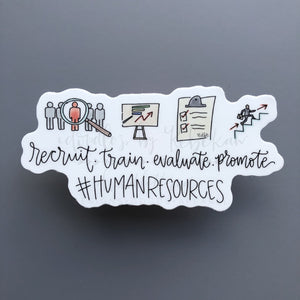 #HumanResources Sticker - Sticker