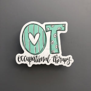 OT - Occupational Therapy Sticker