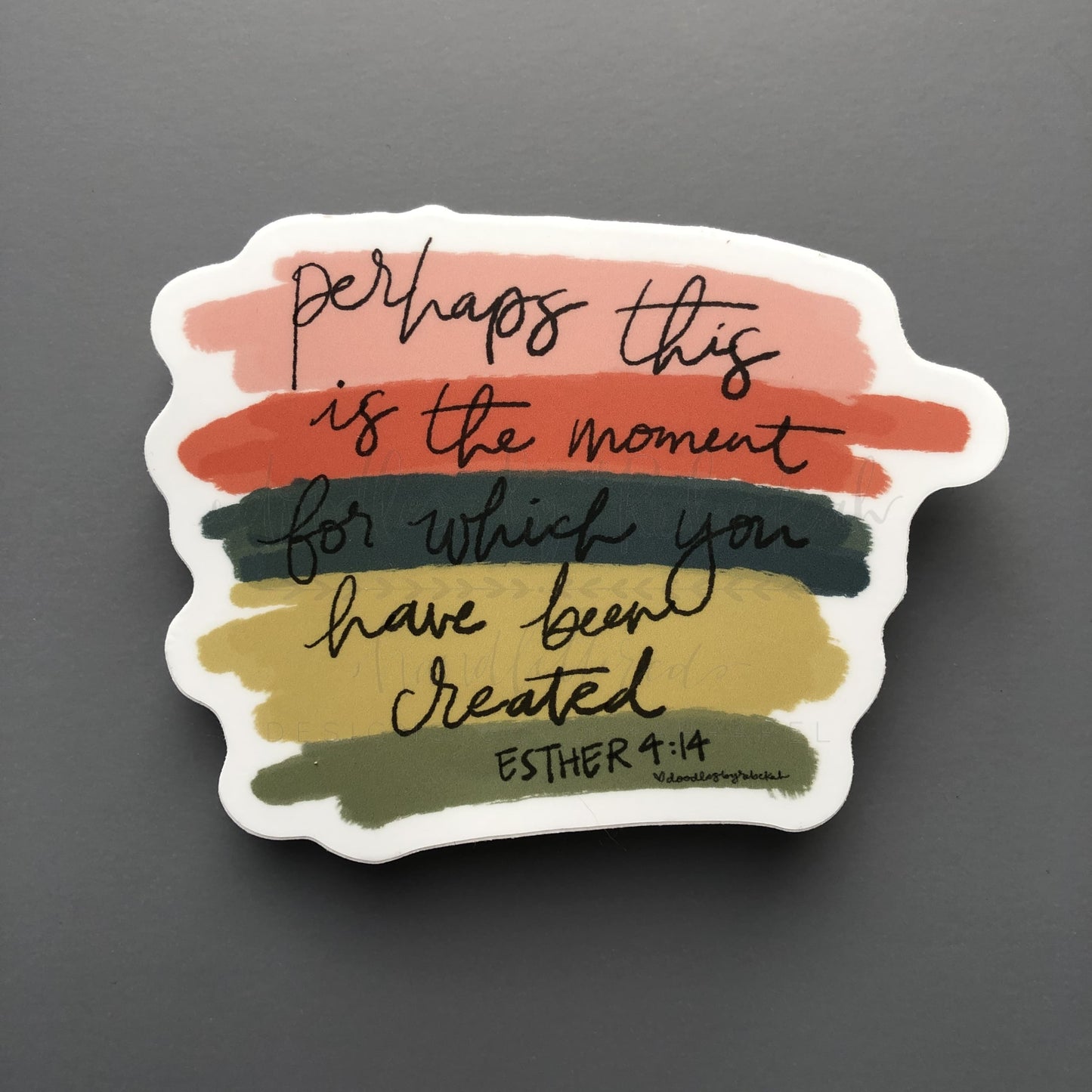 Perhaps This Is The Moment Sticker - Sticker