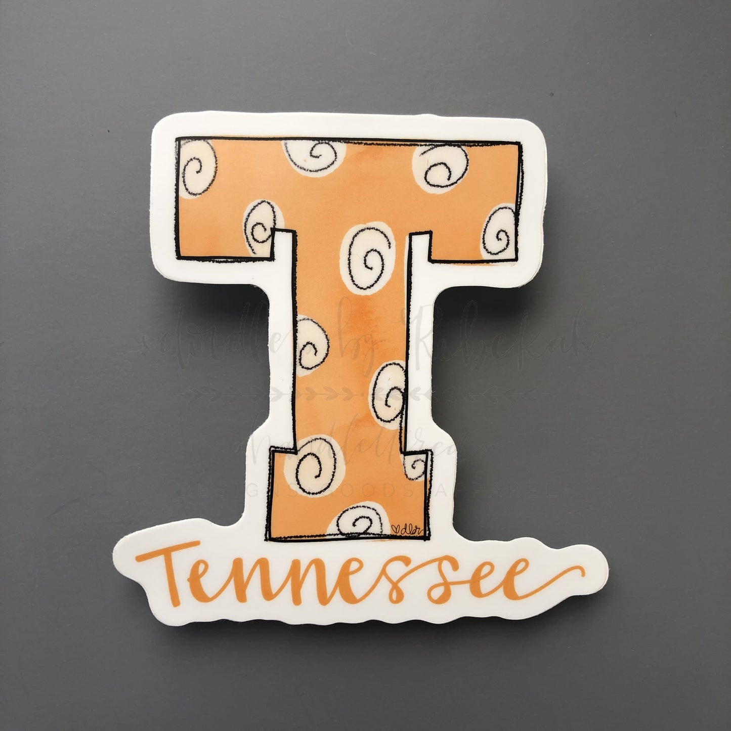 Tennessee T Sticker - Sticker