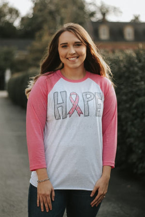 Hope (Breast Cancer) Pink - Tees