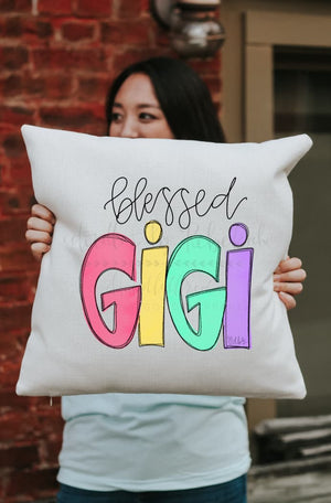 *Choose your own name* Grandma Square Pillow - Pillow