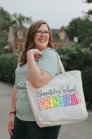 *Choose your own title* Principal Tote - Tote