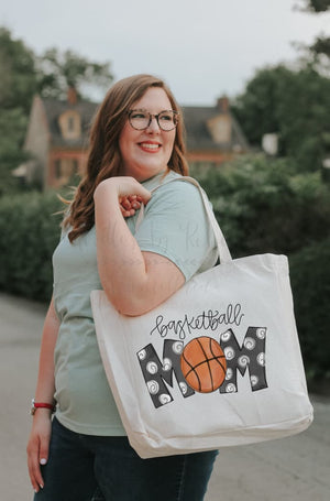 Basketball Mom Tote - Tote