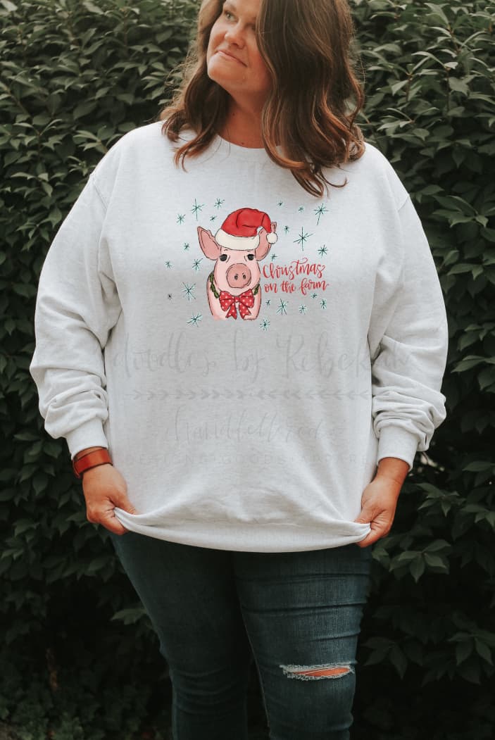 Christmas On The Farm Shirt - Tees