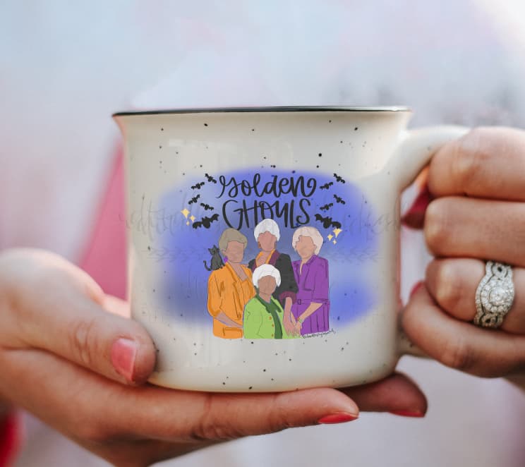 Golden Ghouls Coffee Mug - Coffee Mug