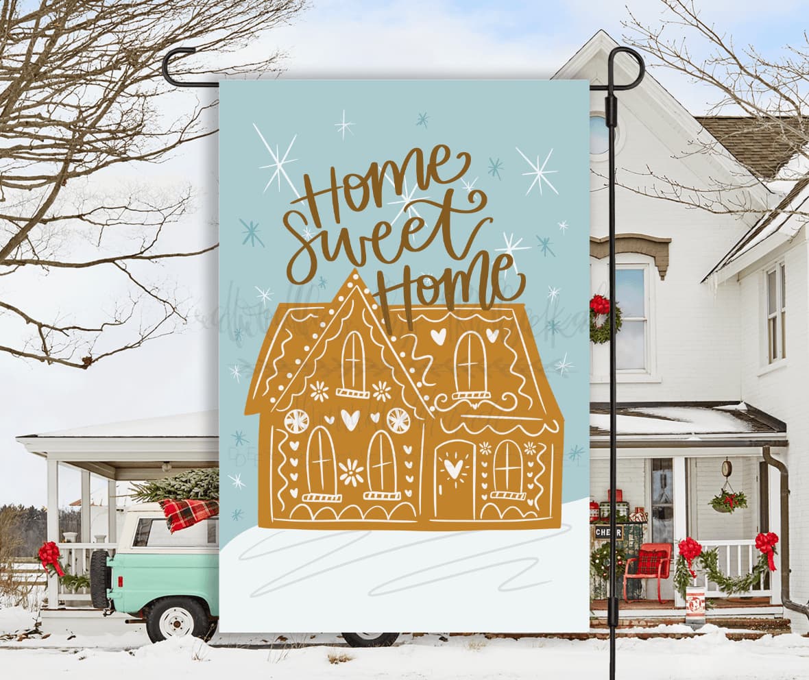 Home Sweet Home Garden Flag - Garden Flag