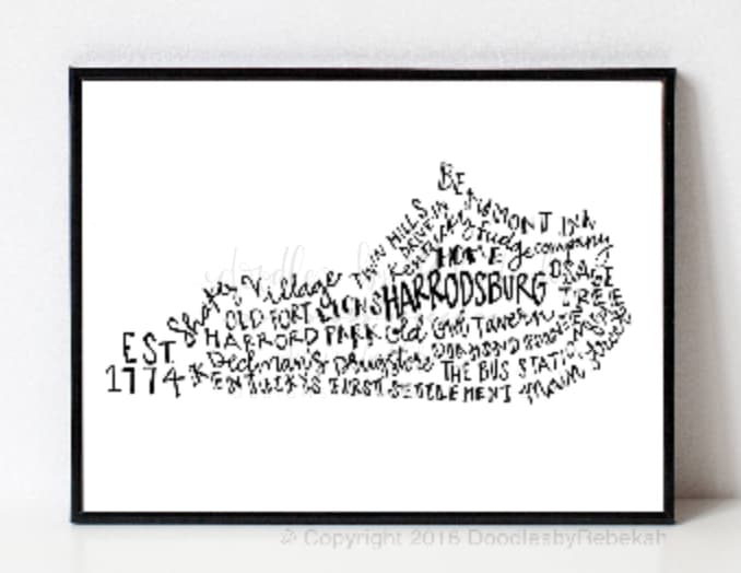 Harrodsburg KY 8x10 Print - Print