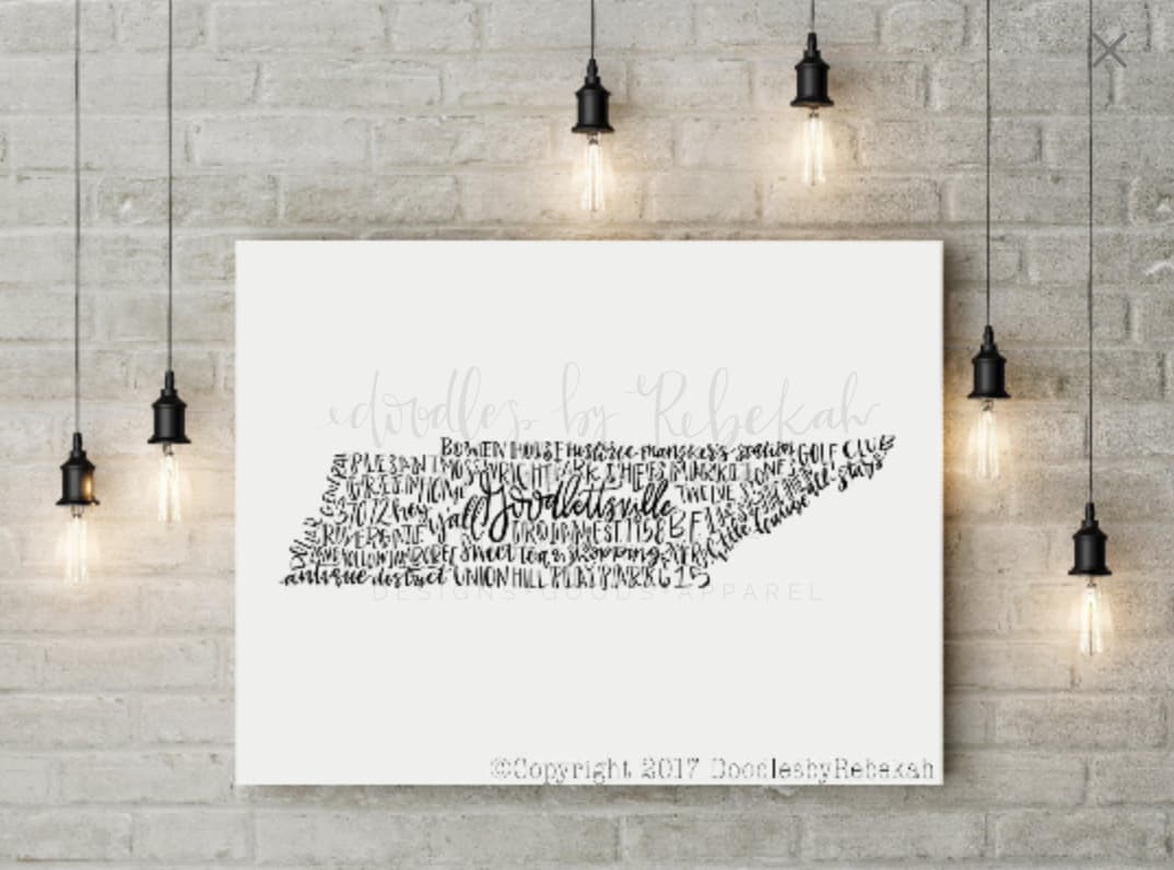 Goodlettsville TN 8x10 Print - Print