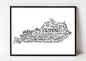 Richmond KY 8x10 Print - Print