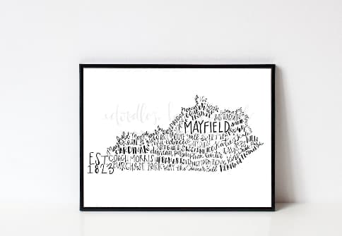 Mayfield KY 8x10 Print - Print