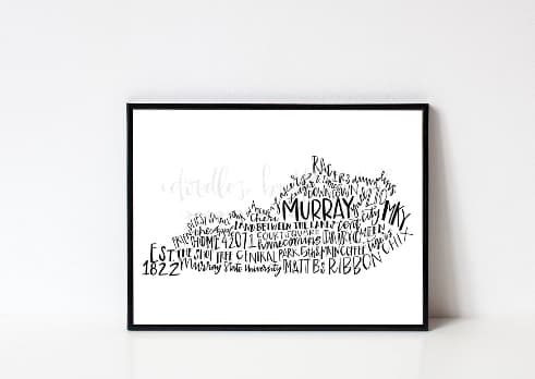 Murray KY 8x10 Print - Print