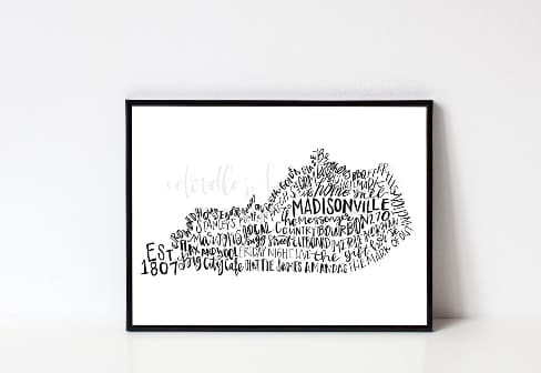 Madisonville KY 8x10 Print - Print