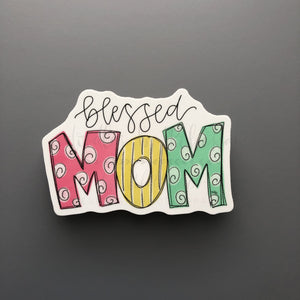 Blessed Mom Sticker