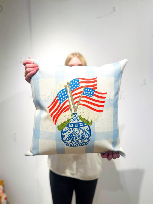 4th Hydrangea Pillow - Pillow