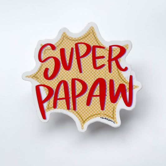 Super Papaw Sticker - Sticker