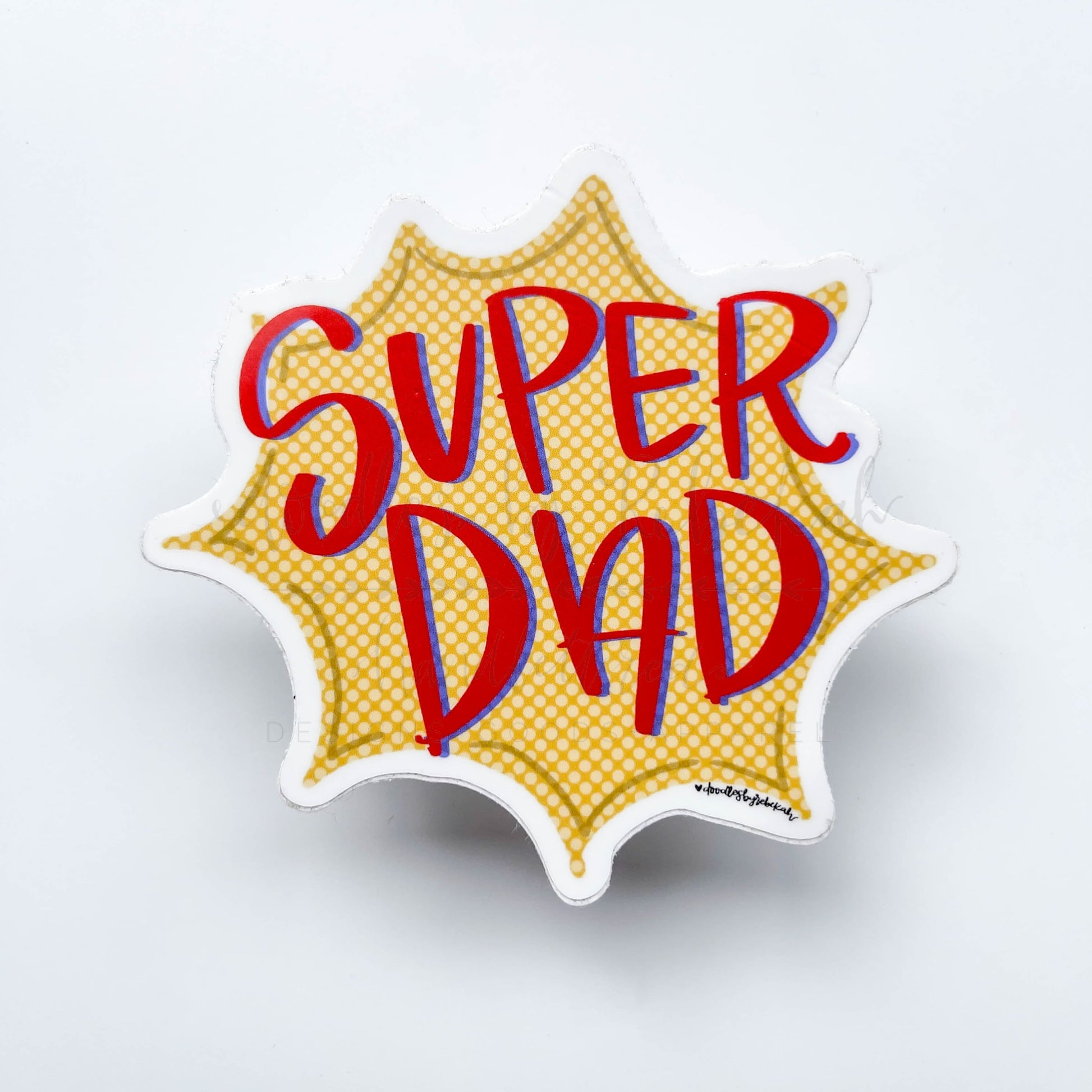 Super Dad Sticker - Sticker