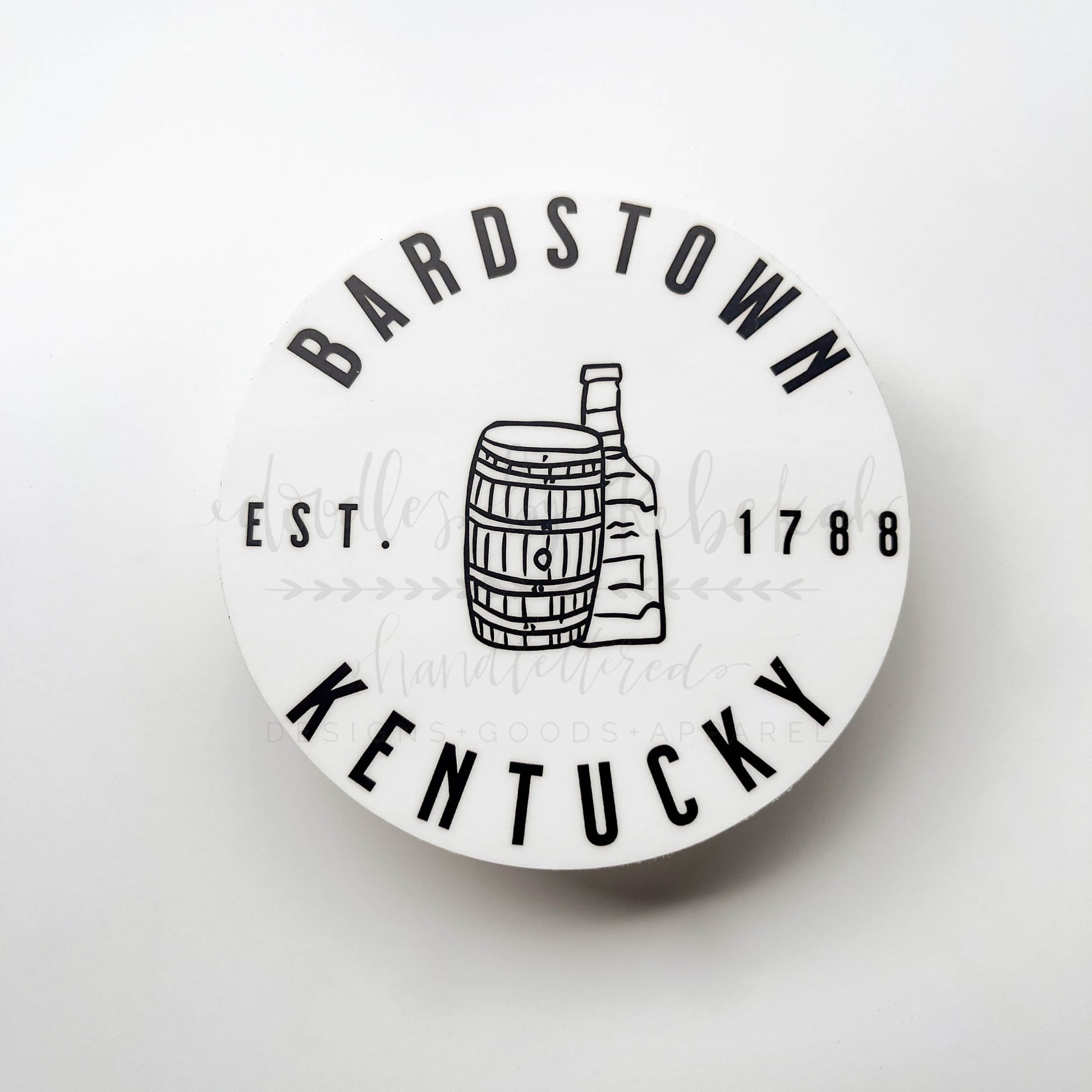 Bardstown Circle Sticker - Sticker