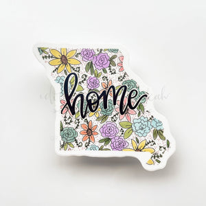 Missouri Floral Home Sticker - Sticker