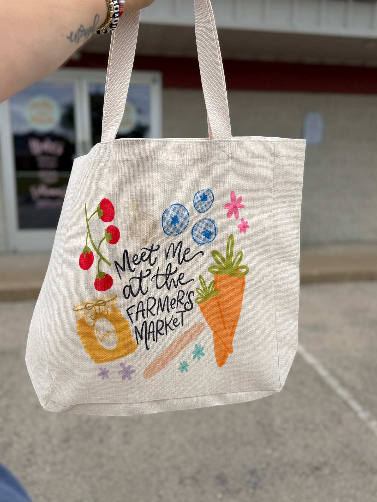 Meet Me at The Farmers Market Tote